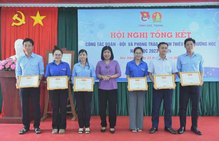 Công tác Đội và phong trào Thanh Thiếu nhi năm học 2023 - 2024 ở huyện Mỹ Xuyên